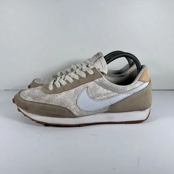 Nike Daybreak Sesame Flower Embroidery Shoes Sneakers Women's Size 9 - Picture 3 of 8